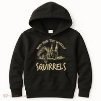  Who Run The World Squirrels Kids Hoodie thumb 0
