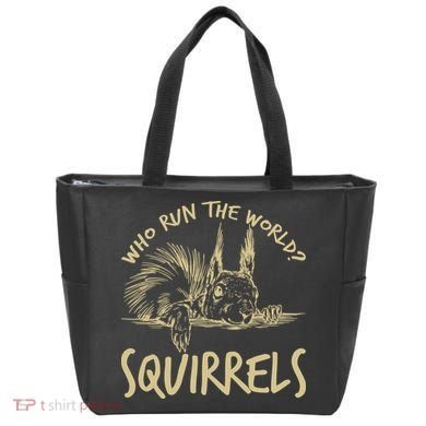  Who Run The World Squirrels Tote Bag