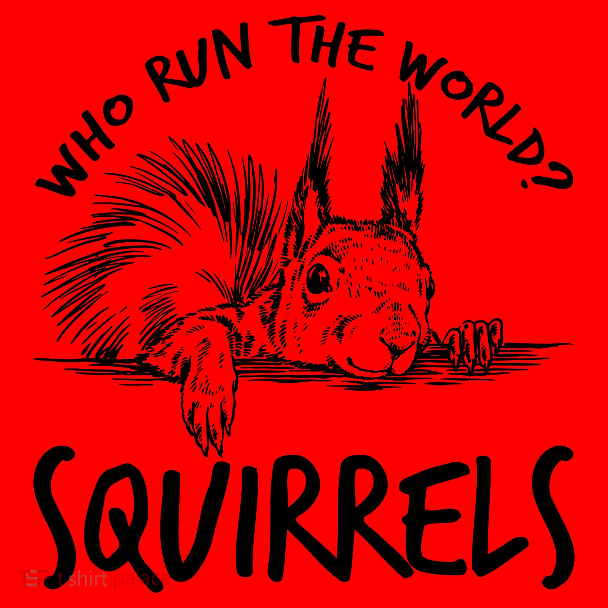  Who Run The World Squirrels Santa Hat