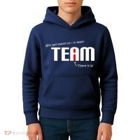 Who Said There's No I I Team Kids Hoodie thumb 4