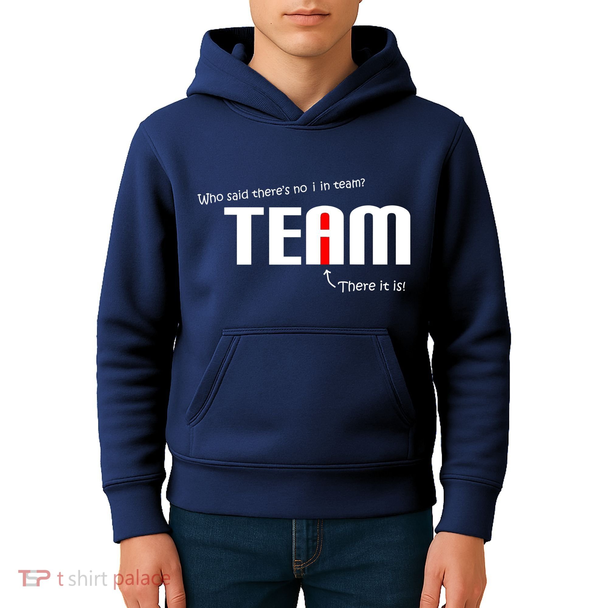 Who Said There's No I I Team Kids Hoodie