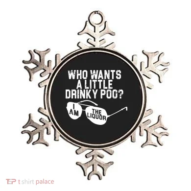 Who Wants A Little Drinky Poo  Ornament