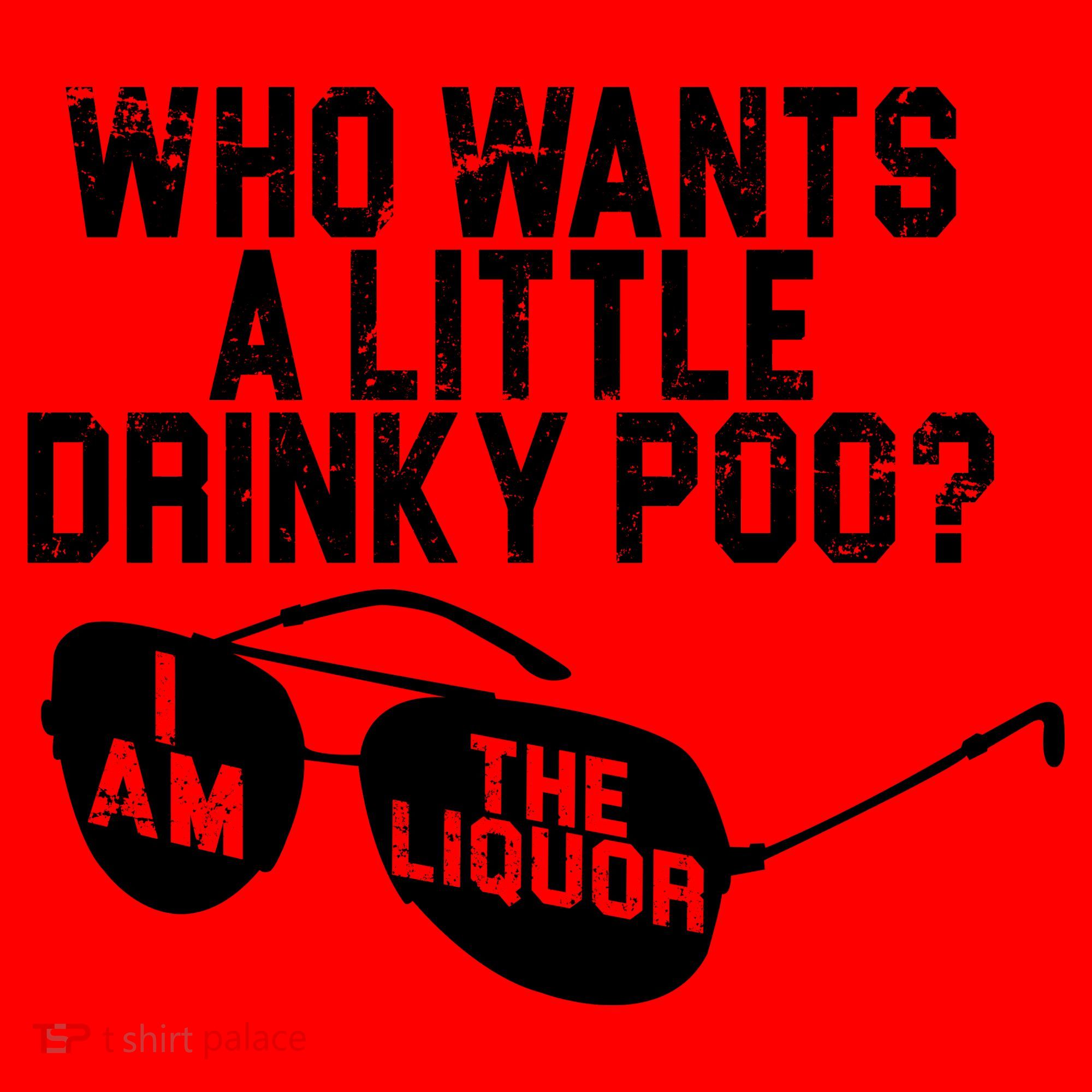 Who Wants A Little Drinky Poo  Santa Hat