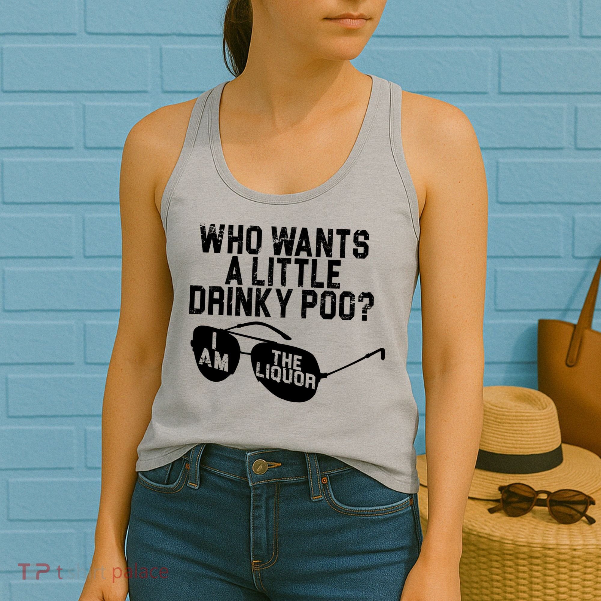 Who Wants A Little Drinky Poo  Women's Tank Top