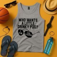 Who Wants A Little Drinky Poo  Tank Top thumb 4