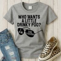 Who Wants A Little Drinky Poo  Women's T-Shirt thumb 3