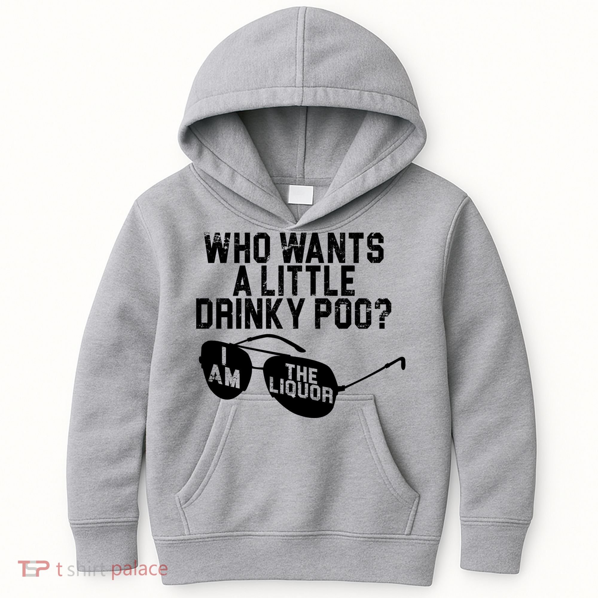 Who Wants A Little Drinky Poo  Kids Hoodie