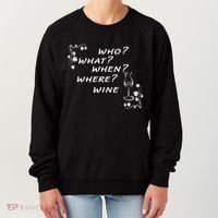 Who What When Where Wine Women's Sweatshirt thumb 0