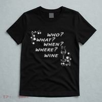 Who What When Where Wine T-Shirt thumb 5