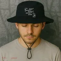 Who What When Where Wine Bucket Hat thumb 2