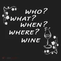 Who What When Where Wine Tumbler thumb 3