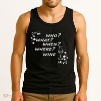Who What When Where Wine Tank Top thumb 3