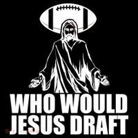 Who Would Jesus Draft USA-Made Doggie Bandana thumb 2