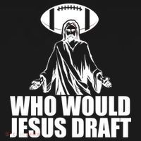 Who Would Jesus Draft Long Sleeve Shirt thumb 2