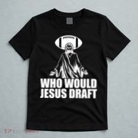 Who Would Jesus Draft T-Shirt thumb 5