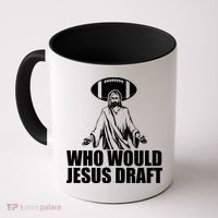 Who Would Jesus Draft Coffee Mug thumb 0