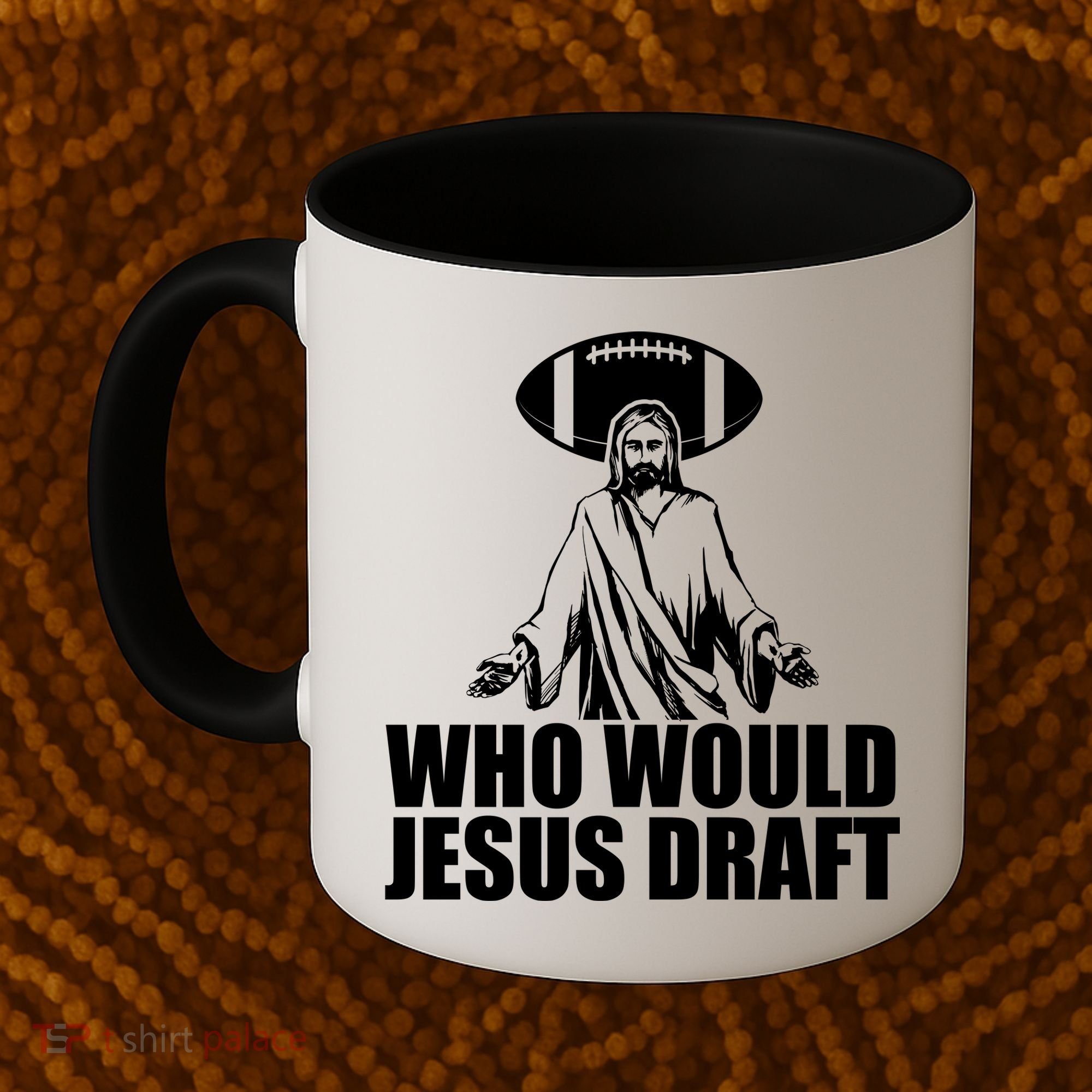 Who Would Jesus Draft Coffee Mug