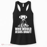 Who Would Jesus Draft Women's Tank Top thumb 0