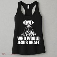 Who Would Jesus Draft Women's Tank Top thumb 3
