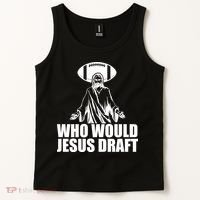 Who Would Jesus Draft Tank Top thumb 2