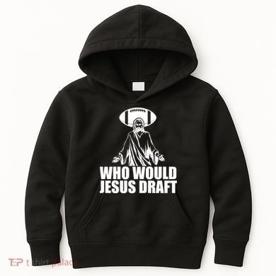 Who Would Jesus Draft Kids Hoodie