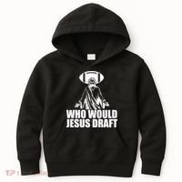 Who Would Jesus Draft Kids Hoodie thumb 0