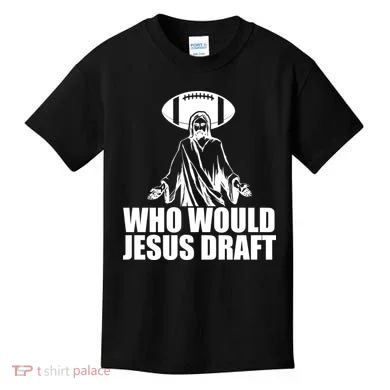 Who Would Jesus Draft Kids T-Shirt