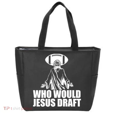 Who Would Jesus Draft Tote Bag