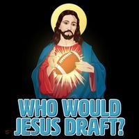Who Would Jesus Draft1 Ornament thumb 1