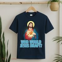 Who Would Jesus Draft1 T-Shirt thumb 2