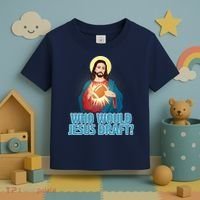 Who Would Jesus Draft1 Toddler T-Shirt thumb 3