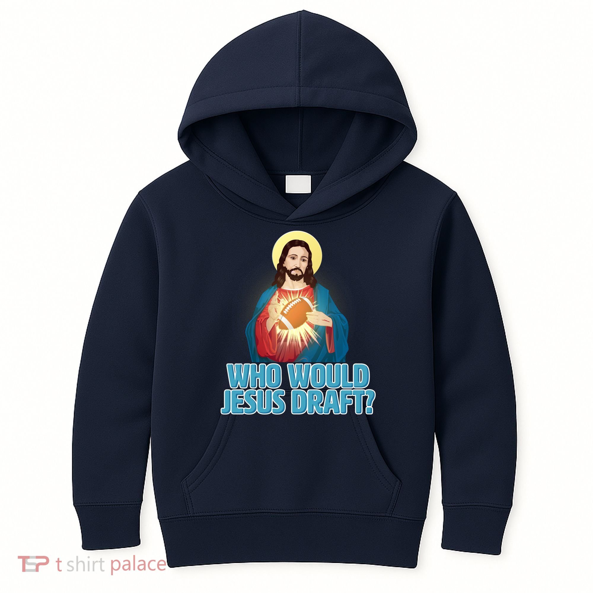 Who Would Jesus Draft1 Kids Hoodie