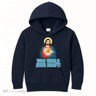 Who Would Jesus Draft1 Kids Hoodie