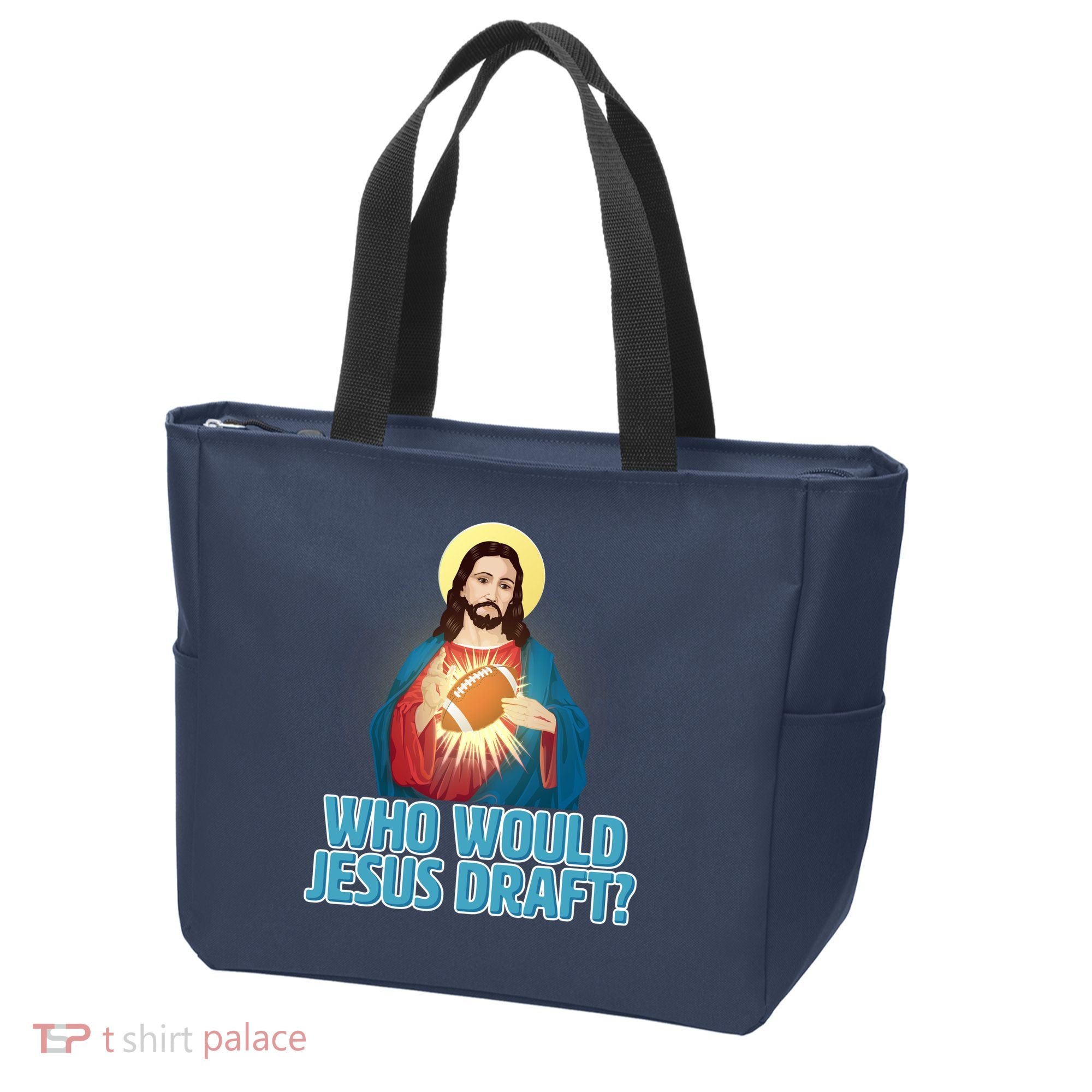 Who Would Jesus Draft1 Tote Bag