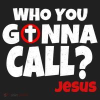 Who You Gonna Call? Jesus Busters Women's Sweatshirt thumb 2