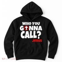 Who You Gonna Call? Jesus Busters Hoodie thumb 0