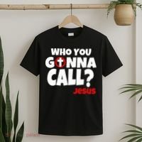 Who You Gonna Call? Jesus Busters T-Shirt thumb 2