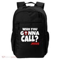 Who You Gonna Call? Jesus Busters Backpack thumb 0