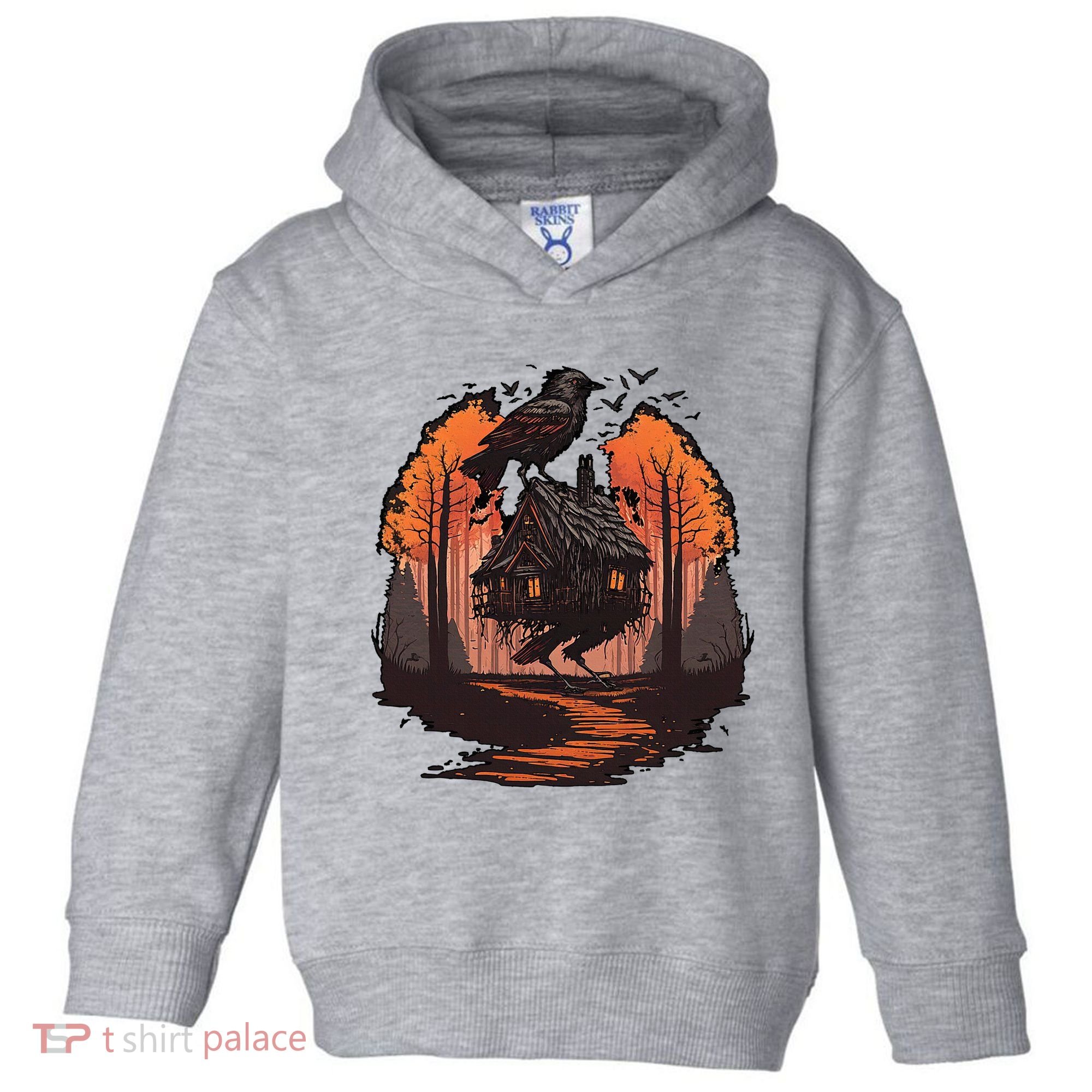 Walking House On Chicken Legs Slavic Folklore Baba Yaga Toddler Hoodie
