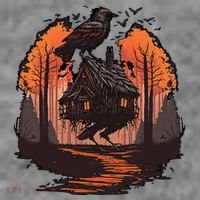 Walking House On Chicken Legs Slavic Folklore Baba Yaga Toddler Hoodie thumb 2