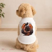 Walking House On Chicken Legs Slavic Folklore Baba Yaga Doggie Tank thumb 2