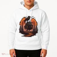 Walking House On Chicken Legs Slavic Folklore Baba Yaga Hoodie thumb 2