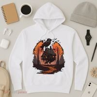 Walking House On Chicken Legs Slavic Folklore Baba Yaga Hoodie thumb 3