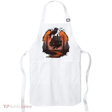 Walking House On Chicken Legs Slavic Folklore Baba Yaga Apron