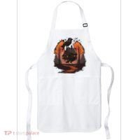 Walking House On Chicken Legs Slavic Folklore Baba Yaga Apron thumb 0