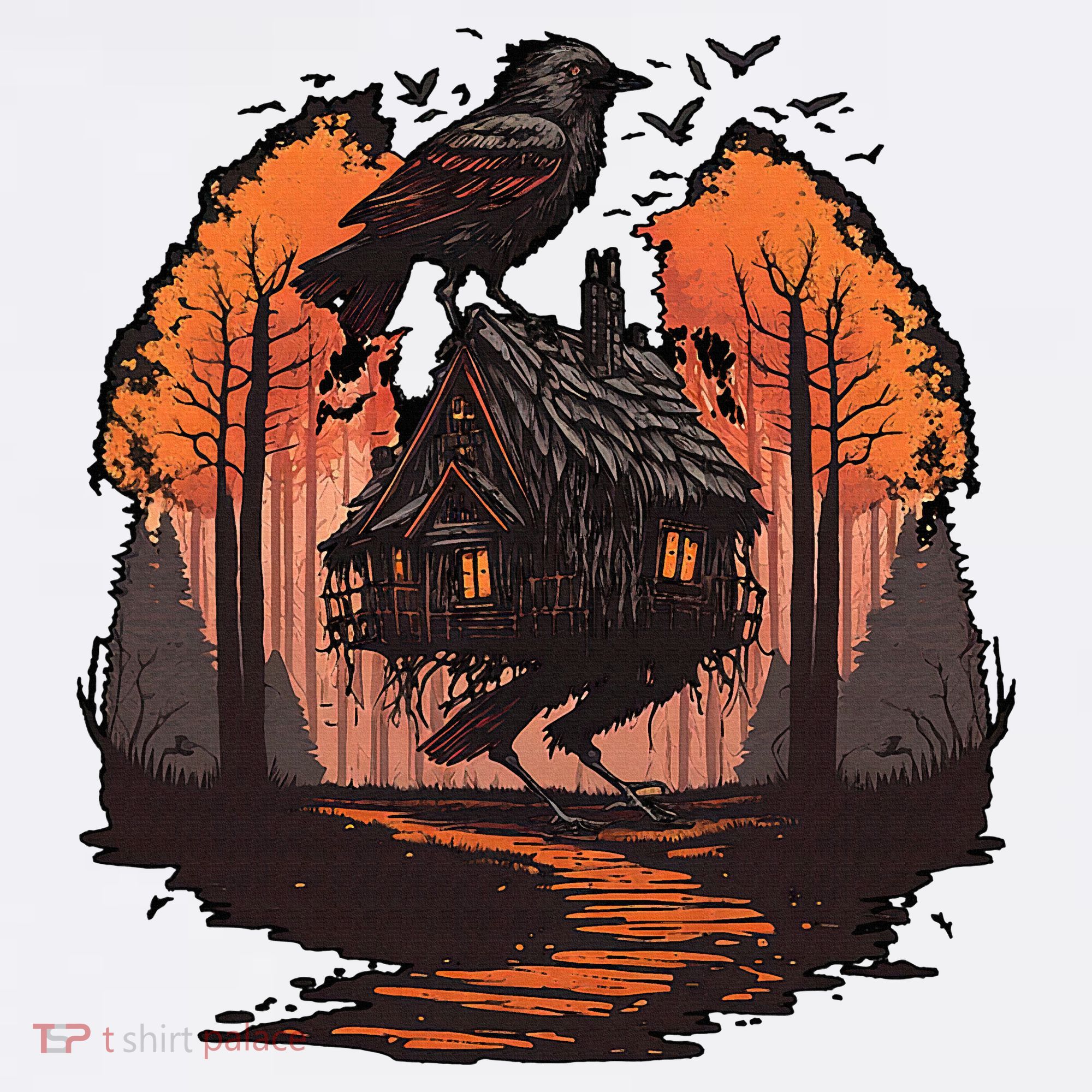 Walking House On Chicken Legs Slavic Folklore Baba Yaga Beanie