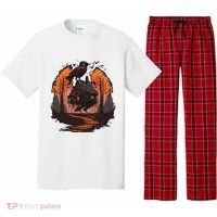 Walking House On Chicken Legs Slavic Folklore Baba Yaga Pajama Set thumb 0