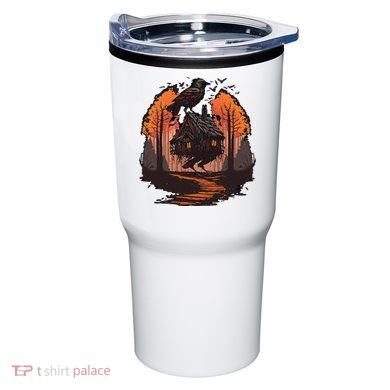 Walking House On Chicken Legs Slavic Folklore Baba Yaga Tumbler