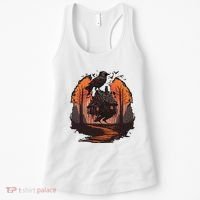 Walking House On Chicken Legs Slavic Folklore Baba Yaga Women's Tank Top thumb 0