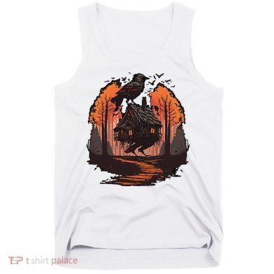 Walking House On Chicken Legs Slavic Folklore Baba Yaga Tank Top